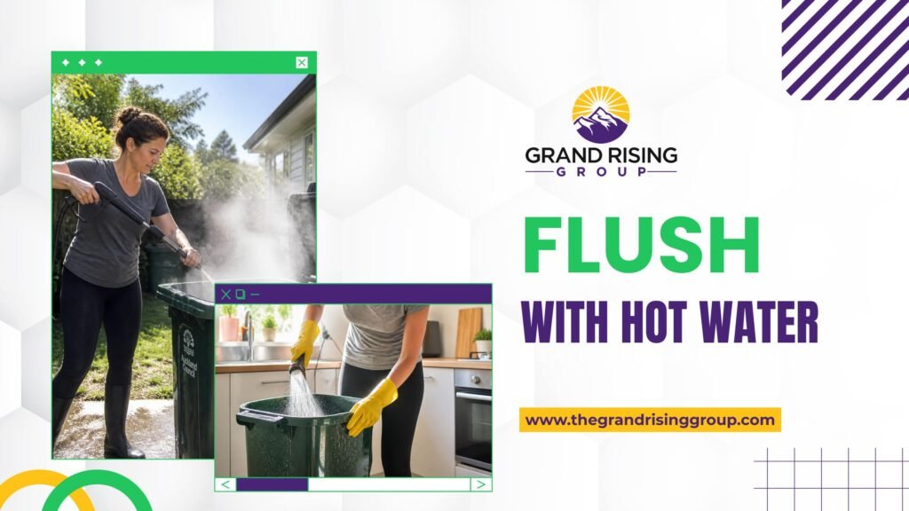How to Clean a Garbage Disposal Properly for Fresh Air 1 Flush with Hot Water